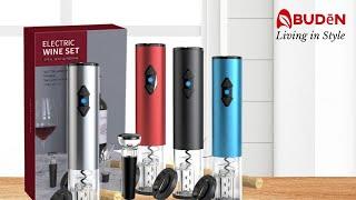 4-in-1 Electric Wine Opener Set