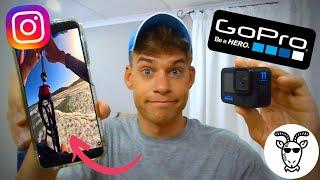 BEST GoPro Settings For Filming Instagram REELS 2023 | GoPro HERO 11 Black