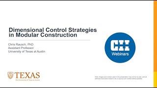 Dimensional Control Strategies in Modular Construction