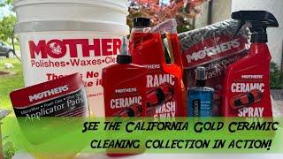 Spring Car Cleanup Using Mothers California Gold Ceramic Cleaning Products