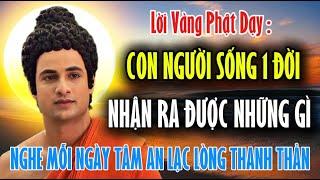 Lời Phật Dạy : Con Người Sống 1 Đời Nhận Ra Được Những Gì - Nghe Mỗi Ngày Tâm An Lạc Lòng Thanh Thản