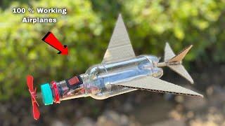 How to make a airplanes from used bottles | Making airplanes from bottles brings unexpected results