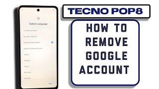 Tecno POP8 | How to remove Frp lock on Tecno BG6 | google account bypass Tecno pop8 | Tecno bg6 Frp