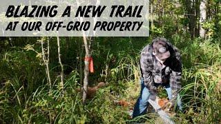 How to Blaze New Trails with a Chainsaw, Weed Whacker, and Log Ox @LogOXUSA