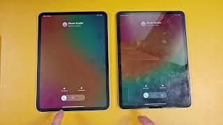 TWO BIG TABLET INCOMING CALL IPAD PRO 11 2018 VS IPAD PRO 11 2024