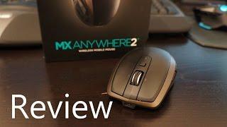 Review: Logitech MX Anywhere 2 - Akku / Bluetooth / Black Laser Maus (sogar auf Glas)