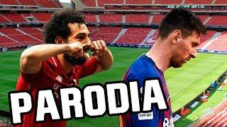 Canción Liverpool vs Barcelona 4-0 y vs Tottenham (Parodia Tumbando el Club y Otro Trago)