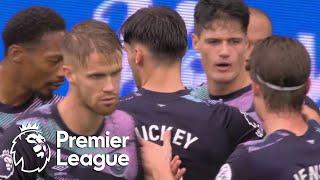 Christian Norgaard heads Brentford in front of 10-men Forest | Premier League | NBC Sports