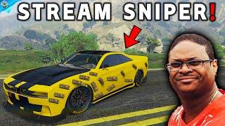 Pathetic stream stalker of mine gets OWNED on GTA Online!