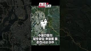 소양강댐이 바꿔버린 춘천의 모습