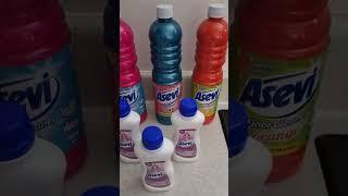 asevi floor cleaner and asevi toilet drops.spanish cleaning products highly recommend!!!! #cleaning