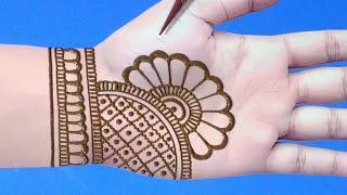 Most Beautiful Stylish Design For Front Hands | Simple & Easy Henna Design 2021