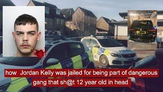 how Jordan Kelly was jailed for being part of dangerous gang that sh@t 12 year old in head #crime