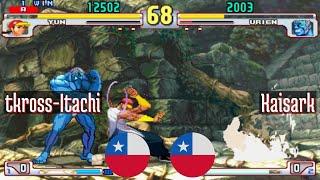 FT5 @sfiii3nr1: tkross-Itachi (CL) vs Kaisark (CL) [SF III 3rd Strike sfiii sf3 Fightcade] Jan 15