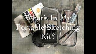 What is in my sketching kit?