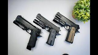 Colt Combat Unit (CCU) / Colt Rail Gun / Springfield TRP 1911 soft comparison