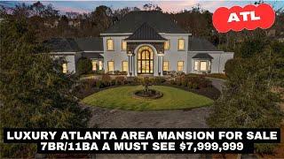 MANSIONS FOR SALE: TOUR THIS GEORGIA MANSION FOR SALE (2024)