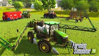 I Expand My Iowa Farm With A New Tractor! | Farming Simulator 25