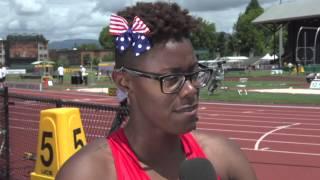 IAAF World Junior Championships 2014 - Shamier LITTLE USA 400m Hurdles Women Heat 5