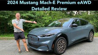 2024 Ford Mustang Mach-E Premium eAWD - Detailed Review