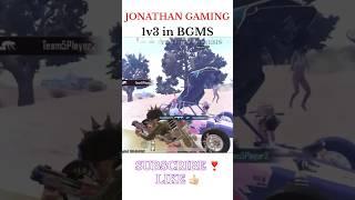 @JONATHANGAMINGYT 1v3 WITH DBS ||BGMS || #jonathan #bgmi #jonathanislive #viralvideos #shorts