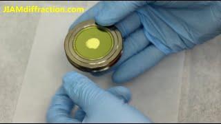 XRD Sample Preparation - Air Sensitive Sample Holder - X-ray Diffraction