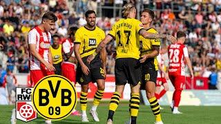 Wolf trifft spät zum Sieg! | Rot-Weiß Erfurt - BVB 1:2 | Highlights