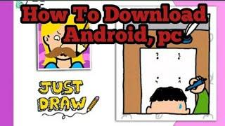 How to download just draw game | Download Just Draw Game Mobile |Master gamer