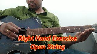 Right Hand Exercise.. Down & Up Open String Stoke...