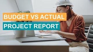 [Demo #09] How to Review Your Budget vs Actual Report