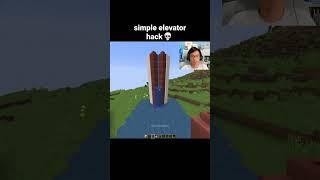 Minecraft Simple Elevator Moment