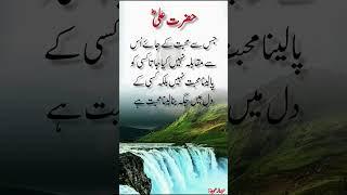 True Love by Hazrat Ali (R.A) #shorts
