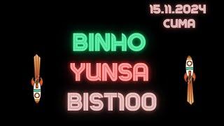 BINHO HİSSE YORUM | #BINHO #YUNSA #BİST100