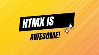 A demo of the website I've built with HTMX.