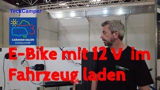 Caravan Salon 2024, E-Bike Ladegerät für 12 V Steckdose