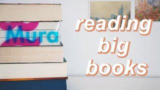 trying to end my fear of big books!!!