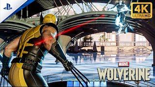 Marvels Wolverine Gameplay Leak Ship Fight Mission 4K Ultra HD Graphics