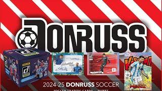 Panini 2024-25 Donruss Soccer Blaster Box unboxing