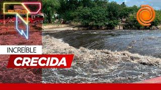 La furia del agua: impresionantes crecidas en los ríos de Córdoba tras la lluvia torrencial