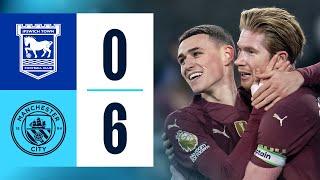 HIGHLIGHTS | IPSWICH 0-6 MAN CITY | Foden (2), Kovacic, Doku, Haaland & McAtee goals!