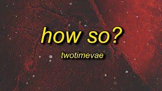 TwoTimeVae - How So (TikTok Version) | how's it so need to let me know (motion cat meme)