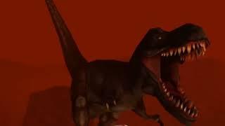 (Dino Stalker) Jet Black T-rex scenes in Cutscenes