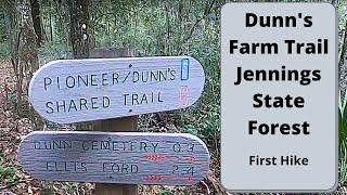 Dunn's Farm Trail Hike Jennings State Forest