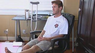 'Gnarly pain': Florida surfer bitten by shark at New Smyrna Beach in Florida