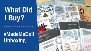 Unboxing Scrapbooking and Cardmaking Products | What Did I Buy? | Random Haul