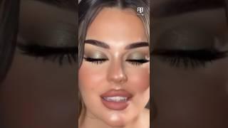 الجمال في البساطة مكياج باللون البني والزيتوني.