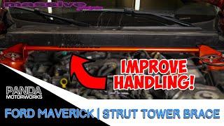 The Secret to Better Handling on Your Ford Maverick | Massive Strut Tower Brace