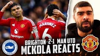 Brighton 2-1 Man Utd | McKola Reacts