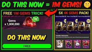 FREE 1 Million GEMS TRICK in FC Mobile - INSANE PACK OPENING | Mr. Believer