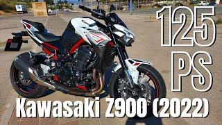 Kawasaki Z900 mit 125 PS (2022) | Probefahrt, Walkaround, Soundcheck (DEUTSCH) | VLOG 364